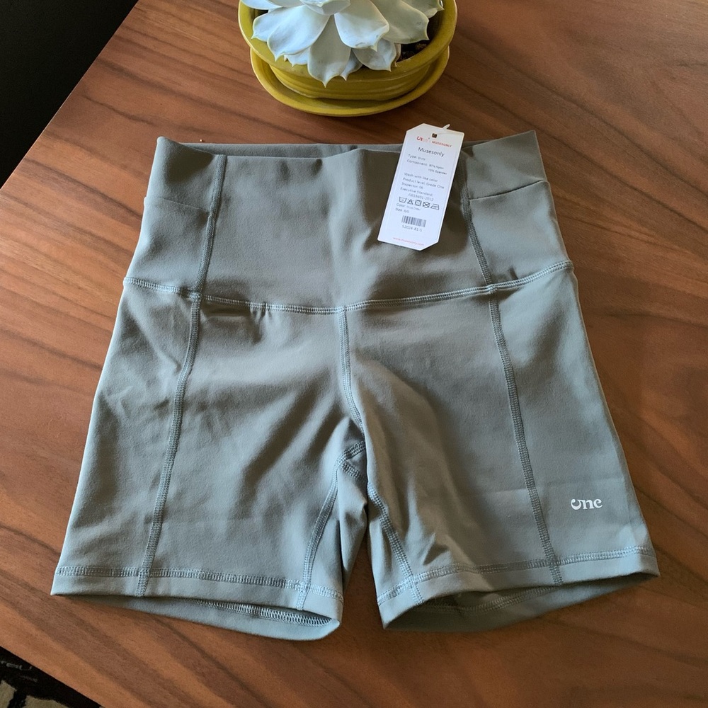 High-Waisted Align shorts